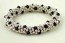 Sterling Silver Black